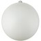 Northlight Matte White Shatterproof Christmas Ball Ornament 8" (200mm)